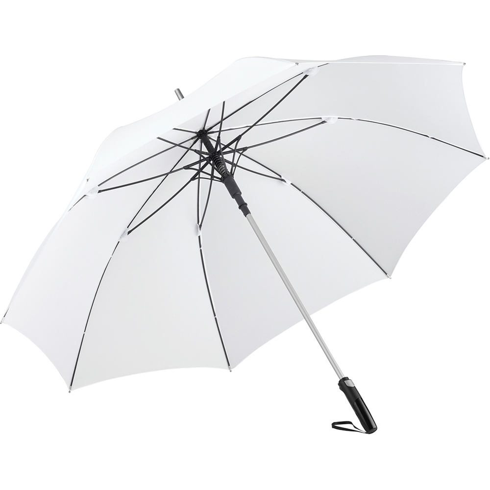 7399 AC-aluminium gastenparasol FARE® Precious - wit/titanium