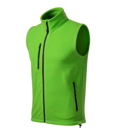 Fleece vest uniseks Exit appel groen