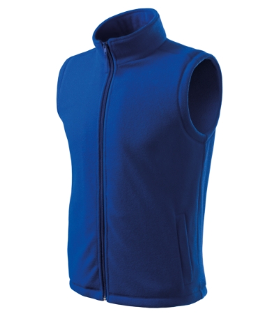 Fleece vest uniseks Next azuur blauw - royal blue
