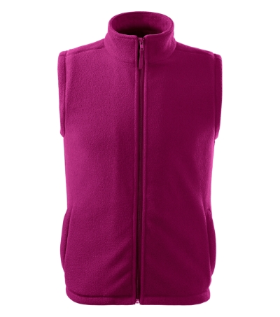 Fleece vest uniseks Next fuchsia rood