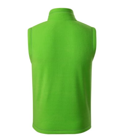 Fleece vest uniseks Exit appel groen