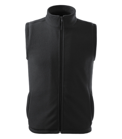 Fleece vest uniseks Next ebony gray