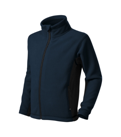 Fleece kinderen Frosty appel groen - navy blue