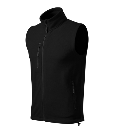 Fleece vest uniseks Exit appel groen - Zwart